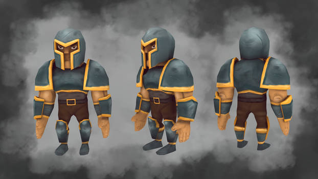 Low Poly Warrior