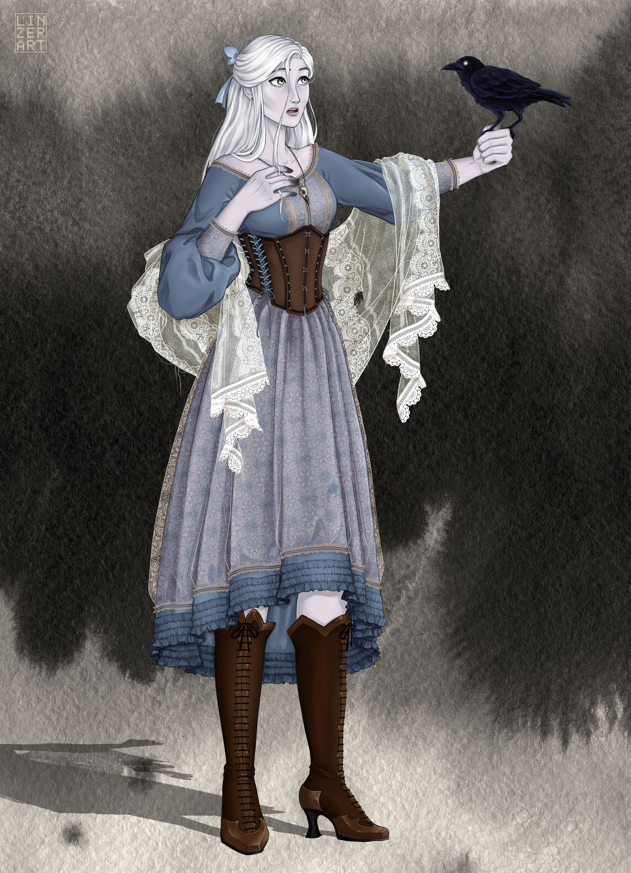 comm1: fullbody dnd character by linzerart on DeviantArt