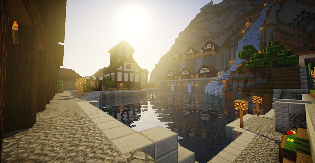 Minecraft Town Layout Deviantart Minecraft Town by Nixediusly on DeviantArt