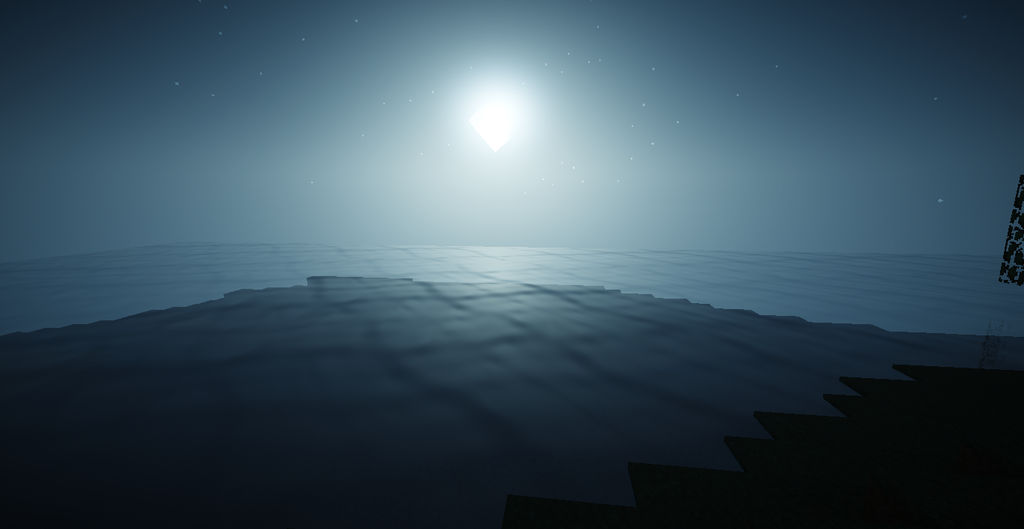 Minecraft Night moon by Nixediusly on DeviantArt