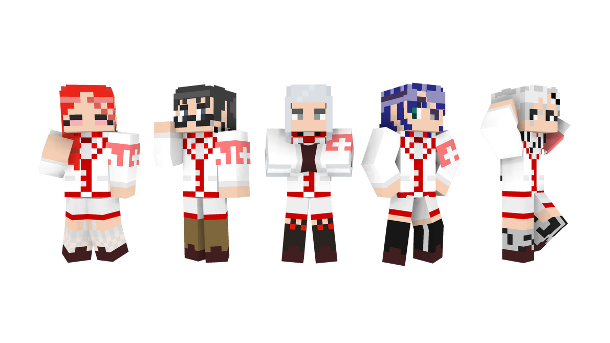 Minecraft Student Character Minecraft The Student Council by Nixediusly on DeviantArt