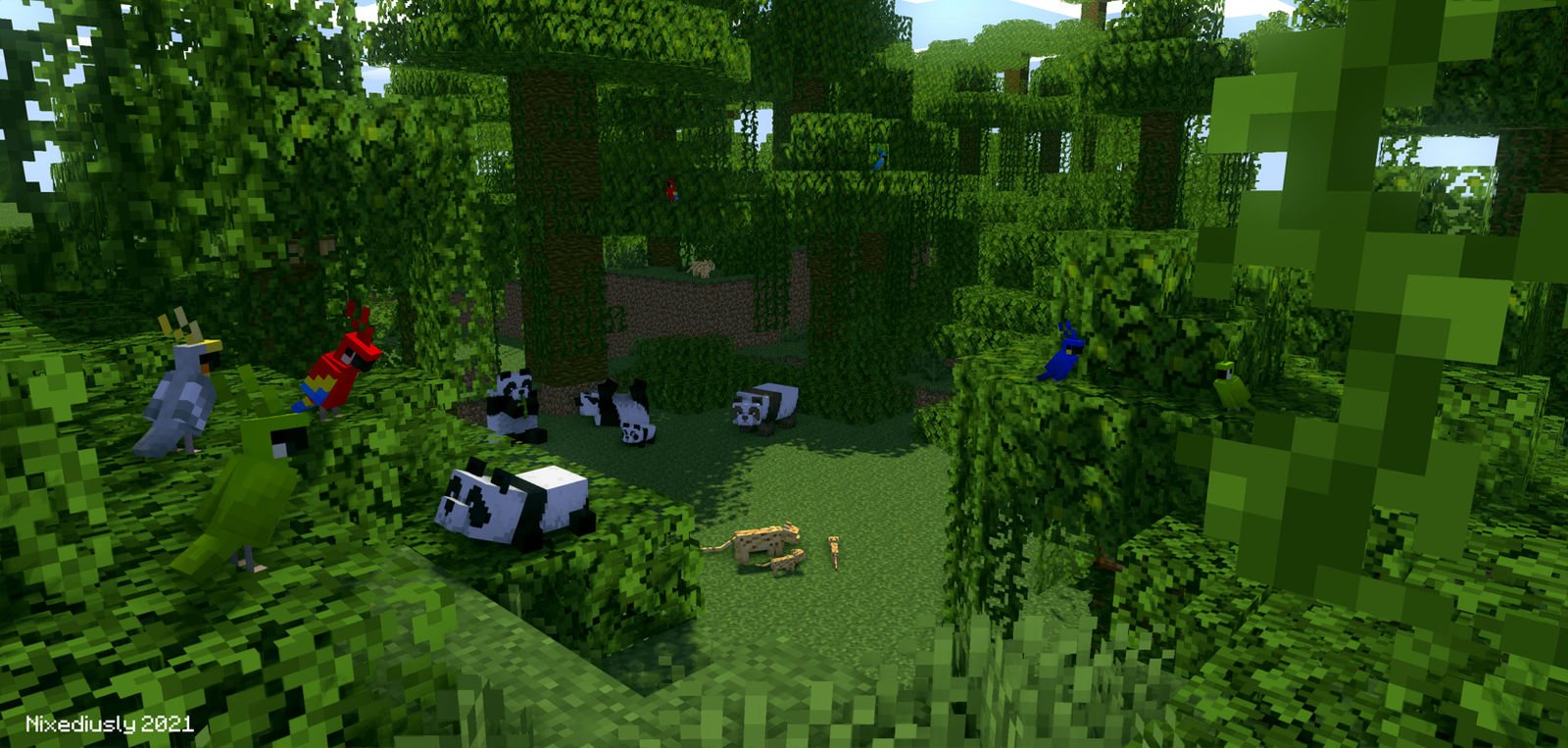 Jungle biome by Nixediusly on DeviantArt