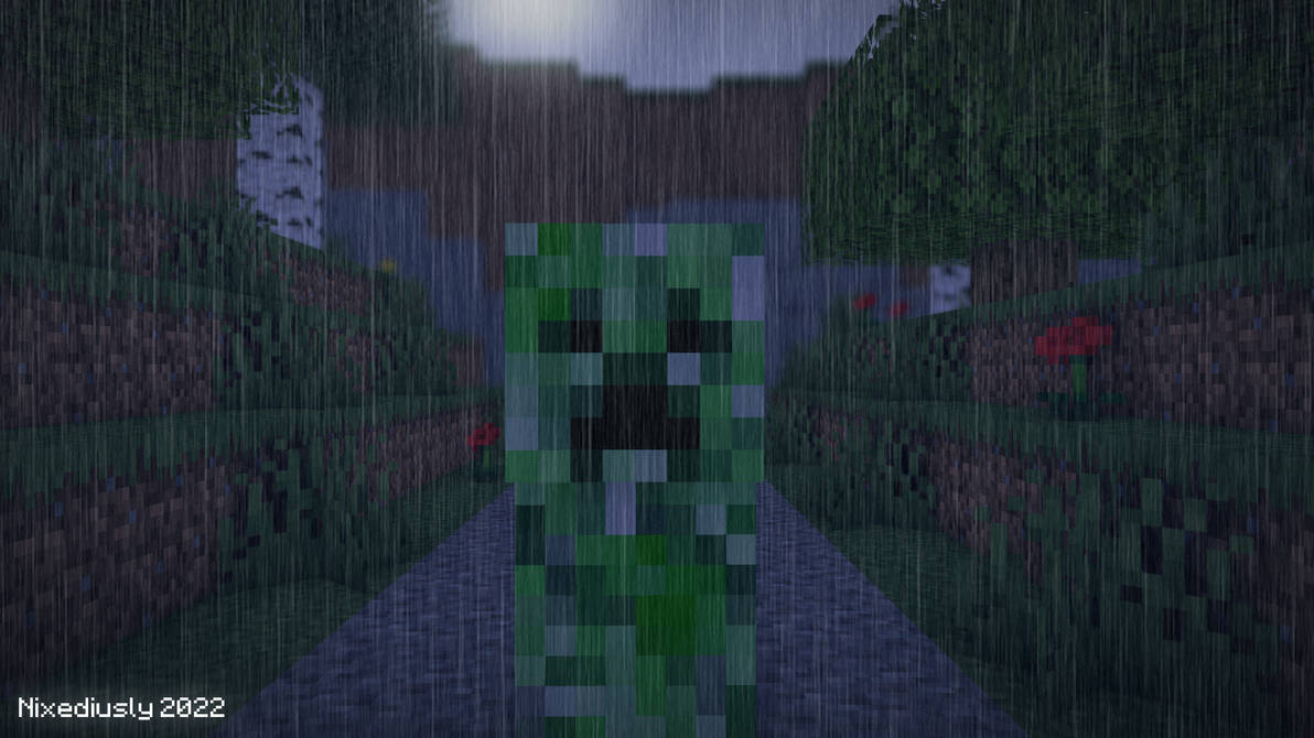 Sad Creeper by Nixediusly on DeviantArt