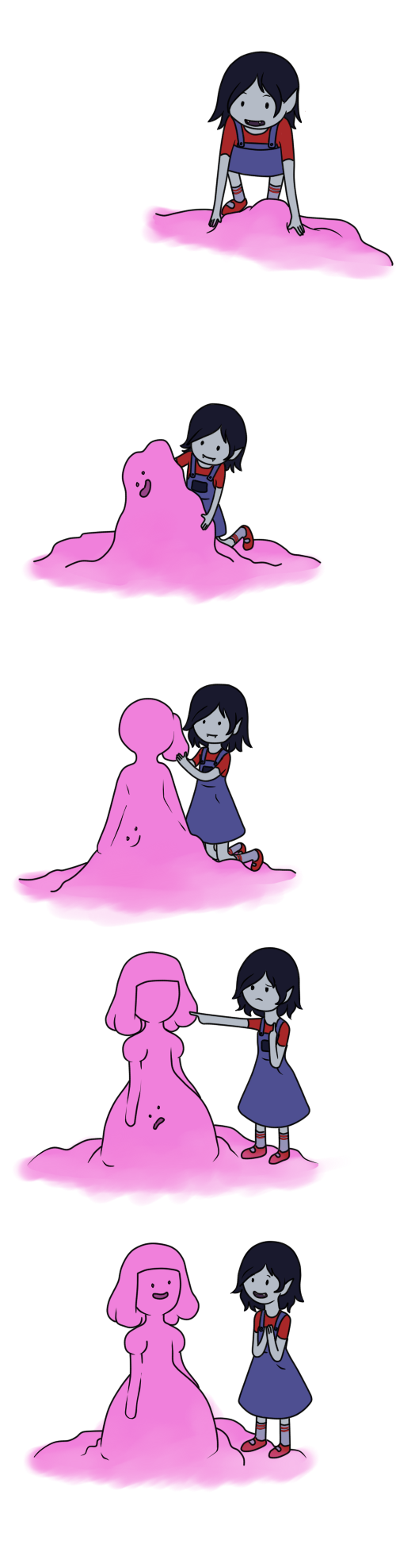 Marcy makes a friend