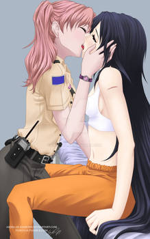 nurse station kiss: Hard Time