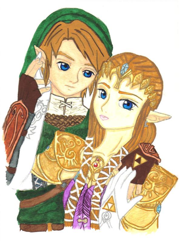 Link and Zelda