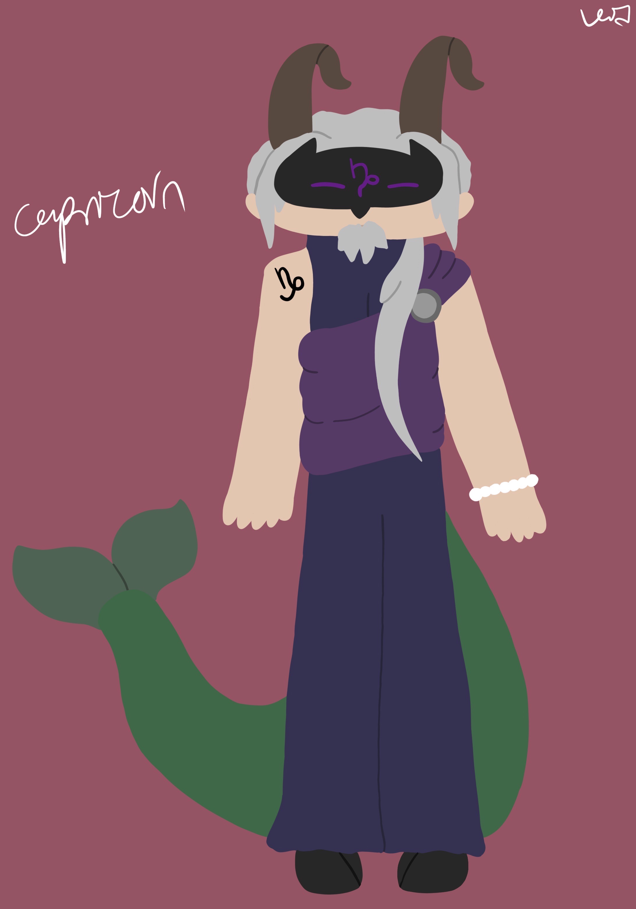 Capriga Zodiac Series: Capricorn by Yukivoid on DeviantArt