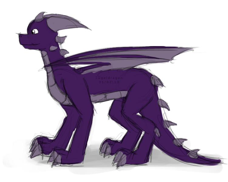 Purple dragon