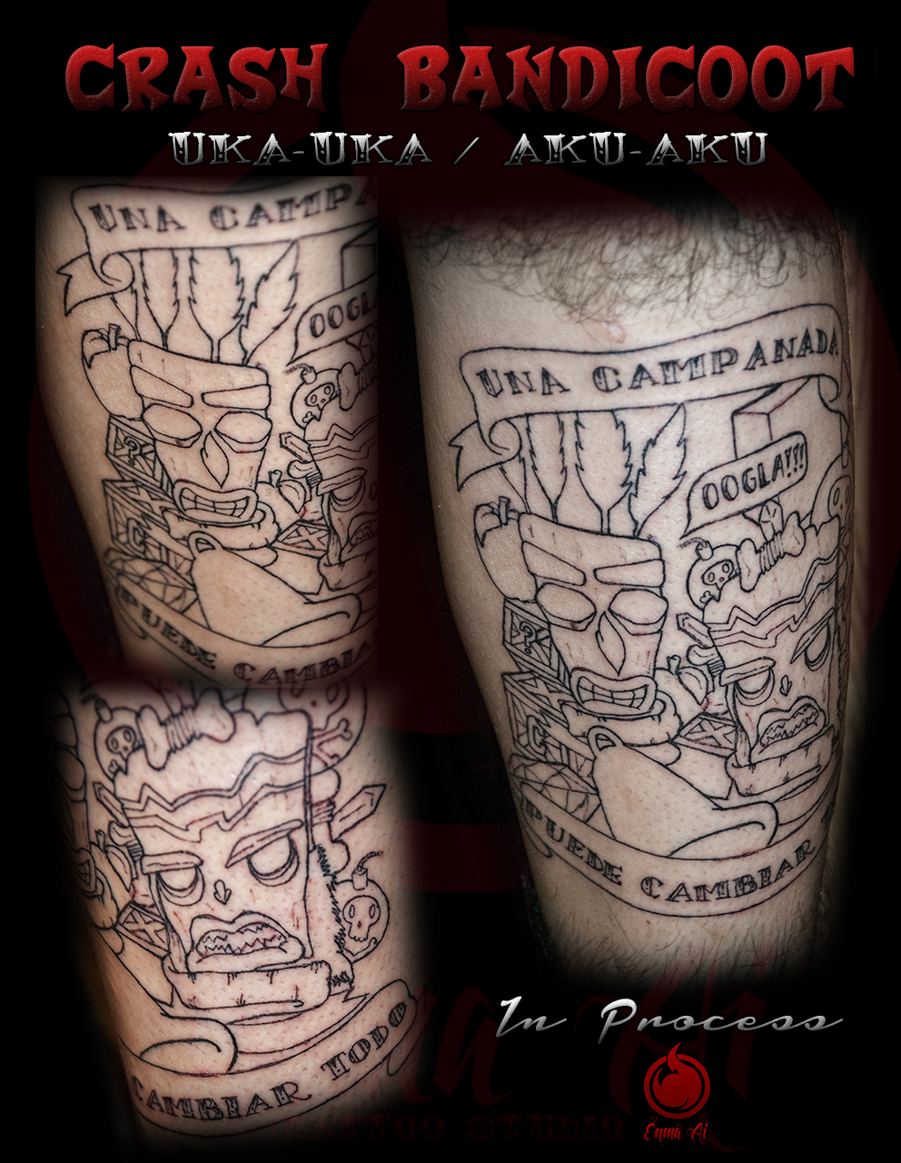 Rocket Tattoo Studio - 👾 Uga-Buga!!! Crash Bandicoot fez parte da