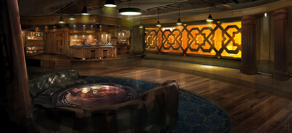 Interior Home Bar Concept