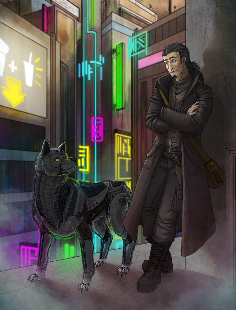 Shadowrun Commission by Kampfkewob on DeviantArt