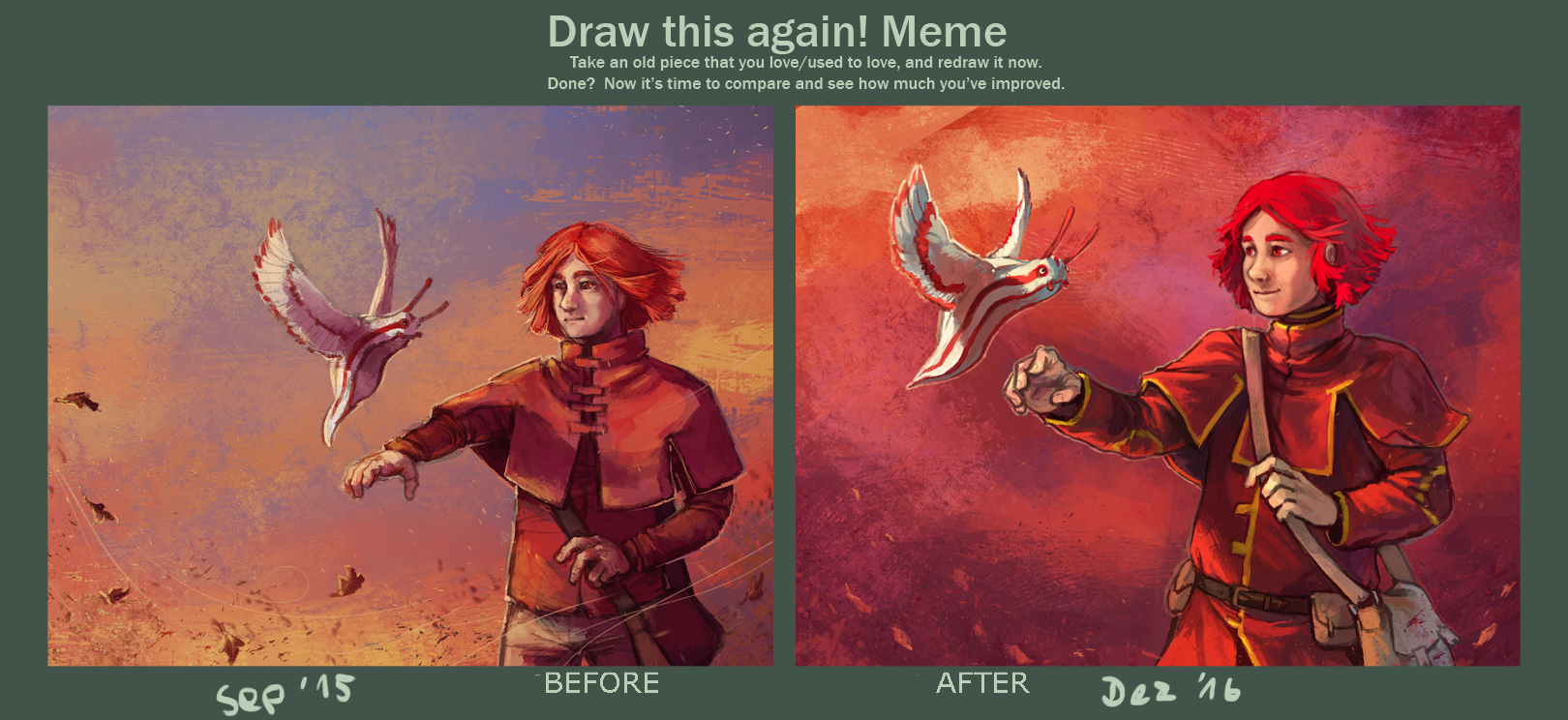 Herbst - Draw this again! Meme