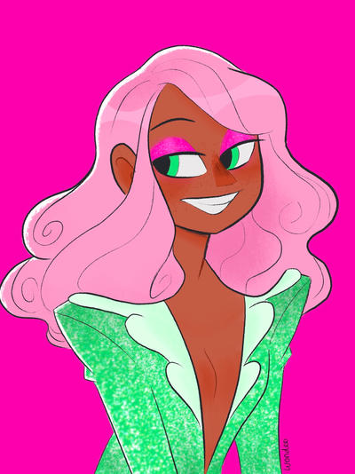 Pink Lady Deviantart Pink lady by Wondeo2 on DeviantArt