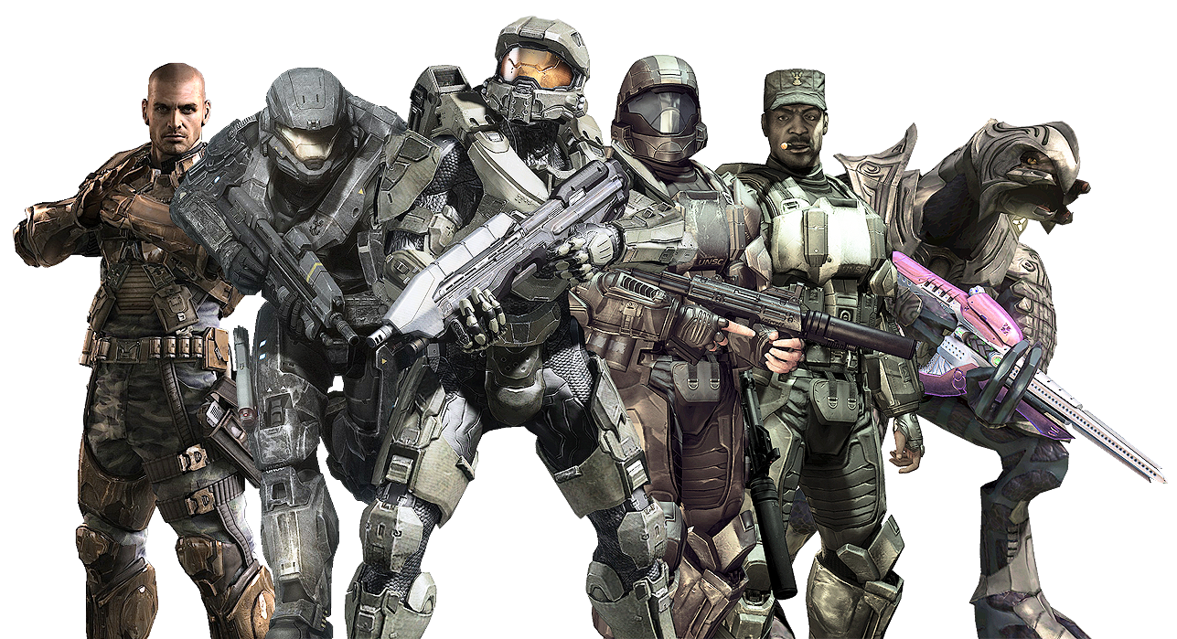 Halo - Heroes Group RENDER