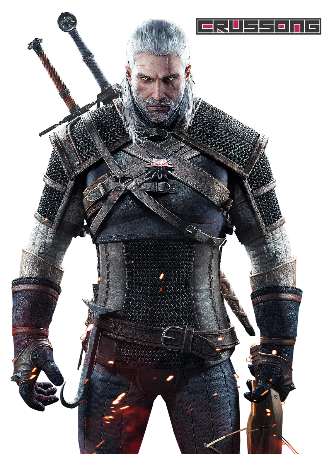 The Witcher 3: Wild Hunt - Geralt of Rivia Render