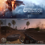Battlefield 1 Clean Twitch UI (Overlay + Screens)