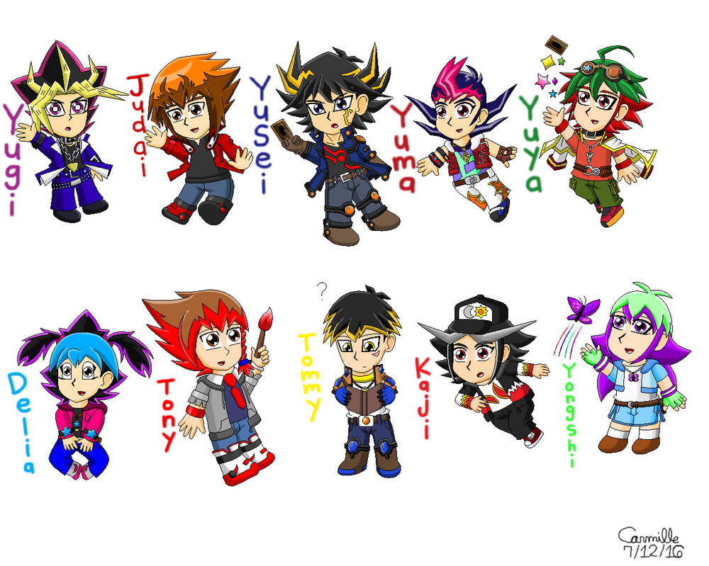 Yu Gi Oh Chibis by SapphireGemNetwork on DeviantArt