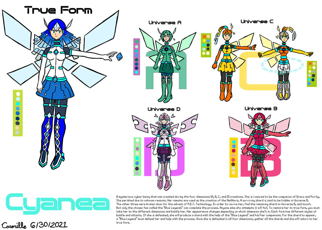 Cyanea Concept Art by SapphireGemNetwork on DeviantArt