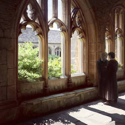 Cloisters. Noon