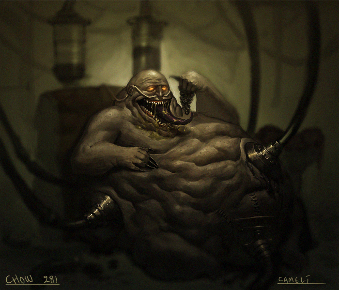 Gluttony Demon Many images of gluttony demons depict them as monstrous, blo...