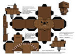 Chewbacca Template - Cubeecraft
