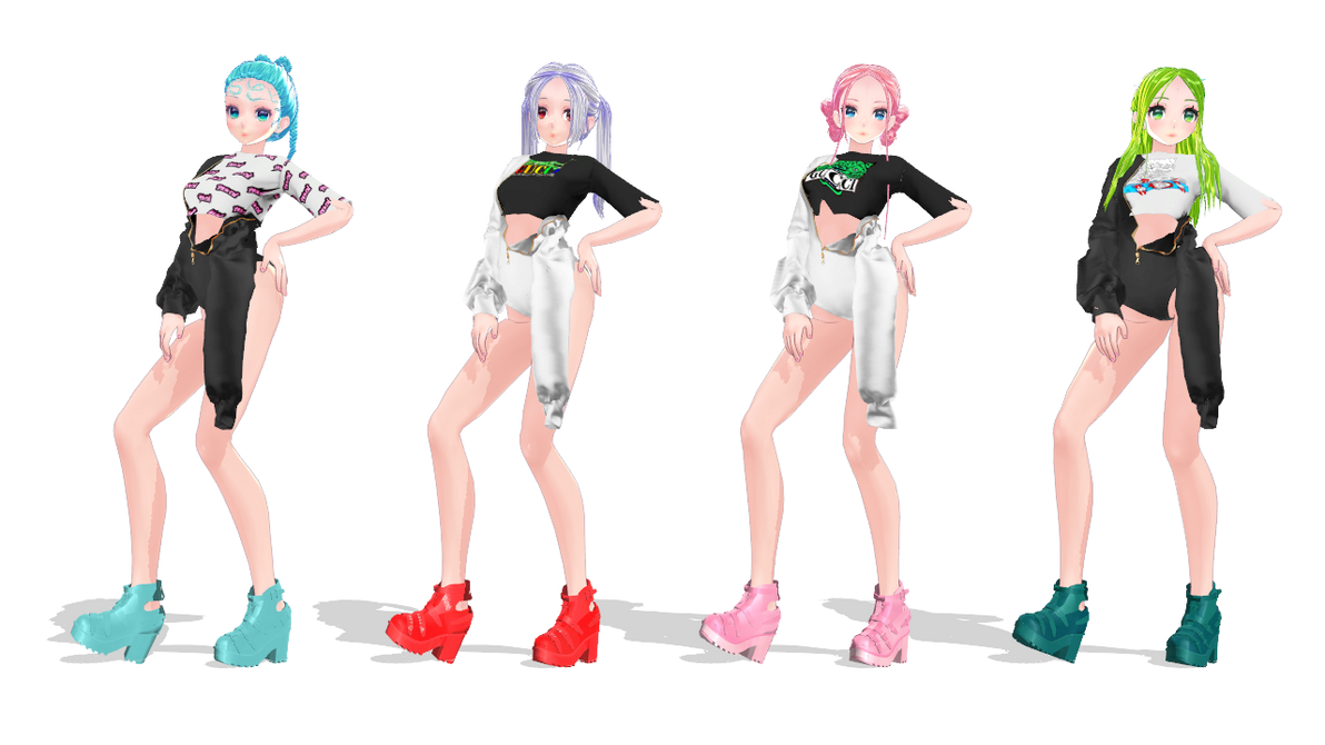 Tda Models TDA CB (Closed Models) by SatonPikan on DeviantArt