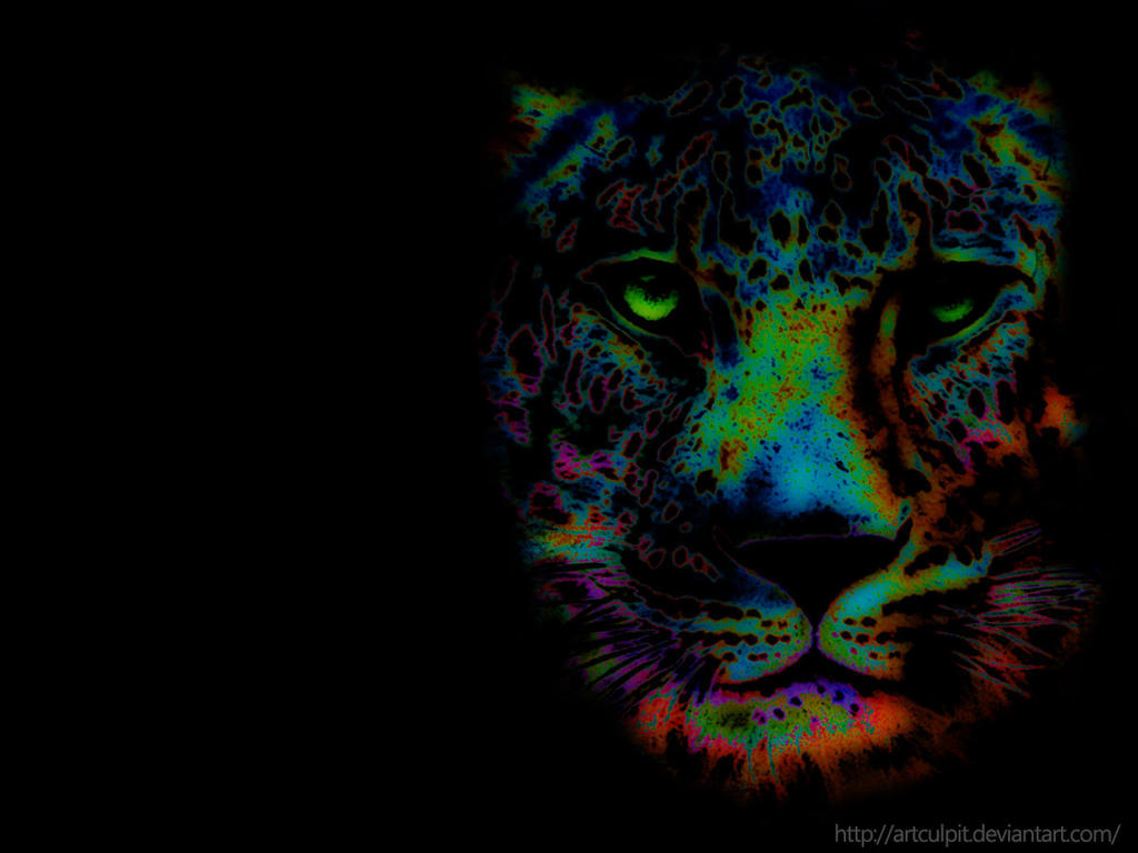 Grunge leopard wallpapers