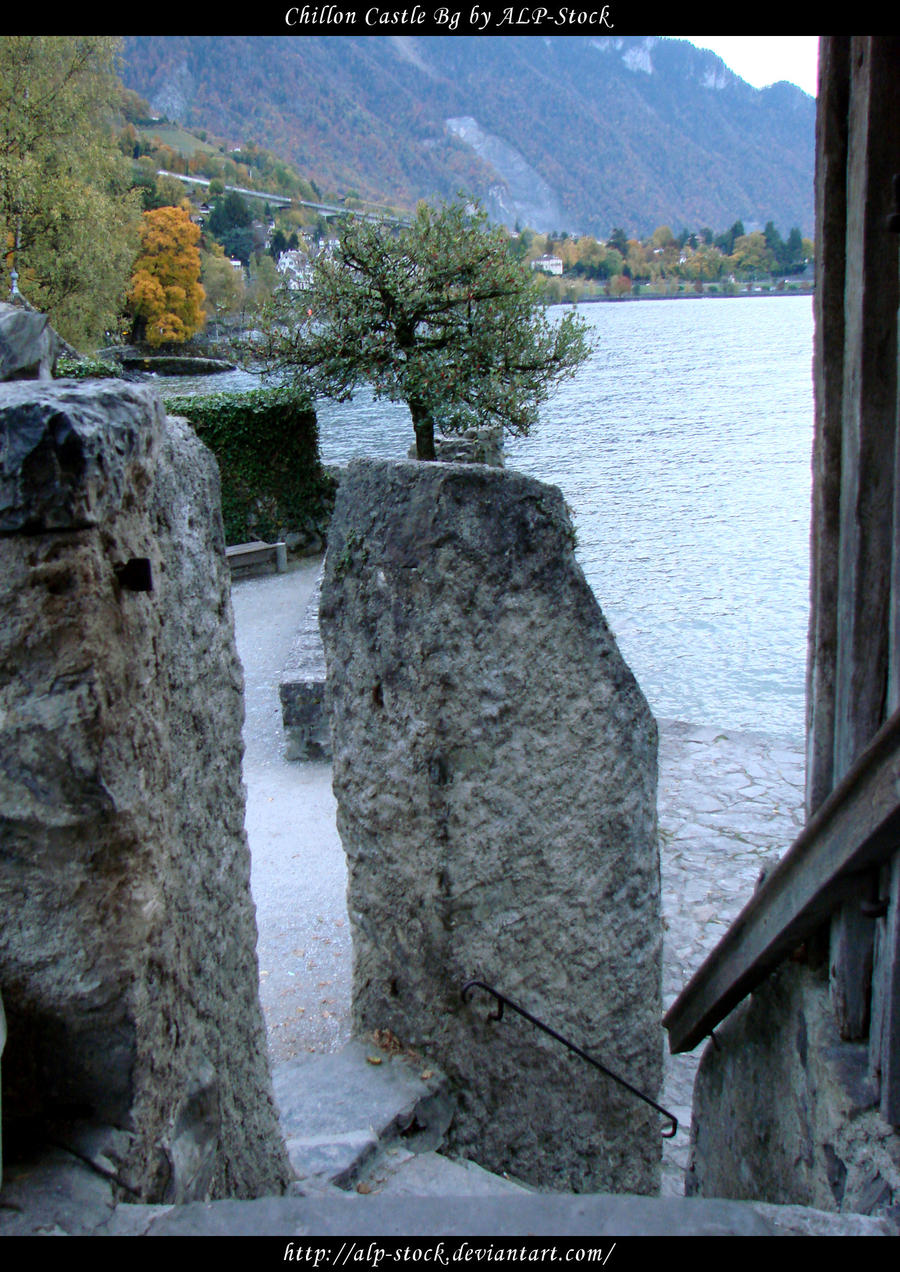 Chillon Castle - Garden01