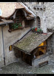 Chillon Castle - Inner Yard 02 by ALP-Stock