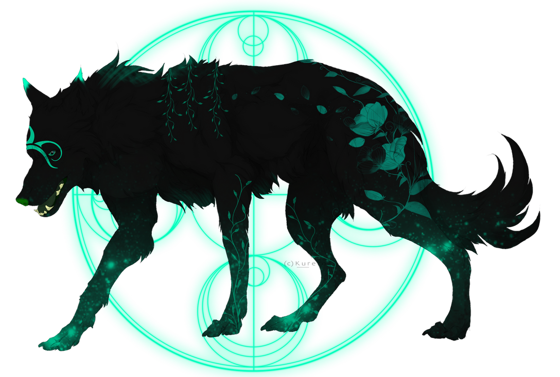 Mystical Wolf Adopt (Open) by FinOKSFox on DeviantArt