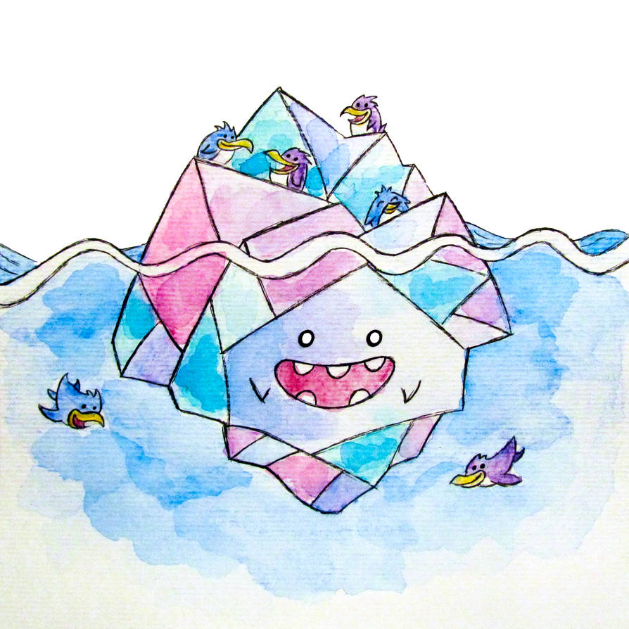 Monster Icecle Monster of the Day #792 Iceberg Monster by jurries21 on DeviantArt