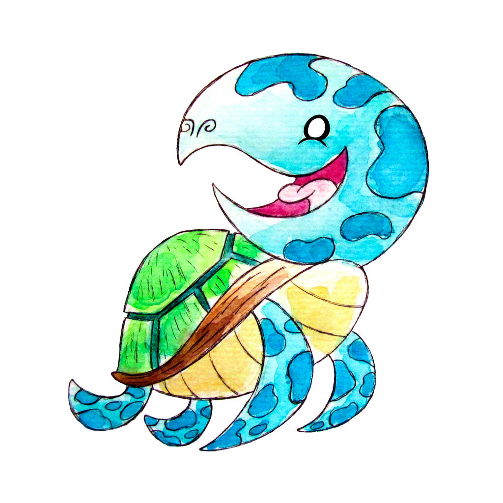 Monster of the Day #1263 Sea Turtle Monster! by jurries21 on DeviantArt