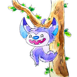 Monster of the Day #1275 Happy Tree Monster!
