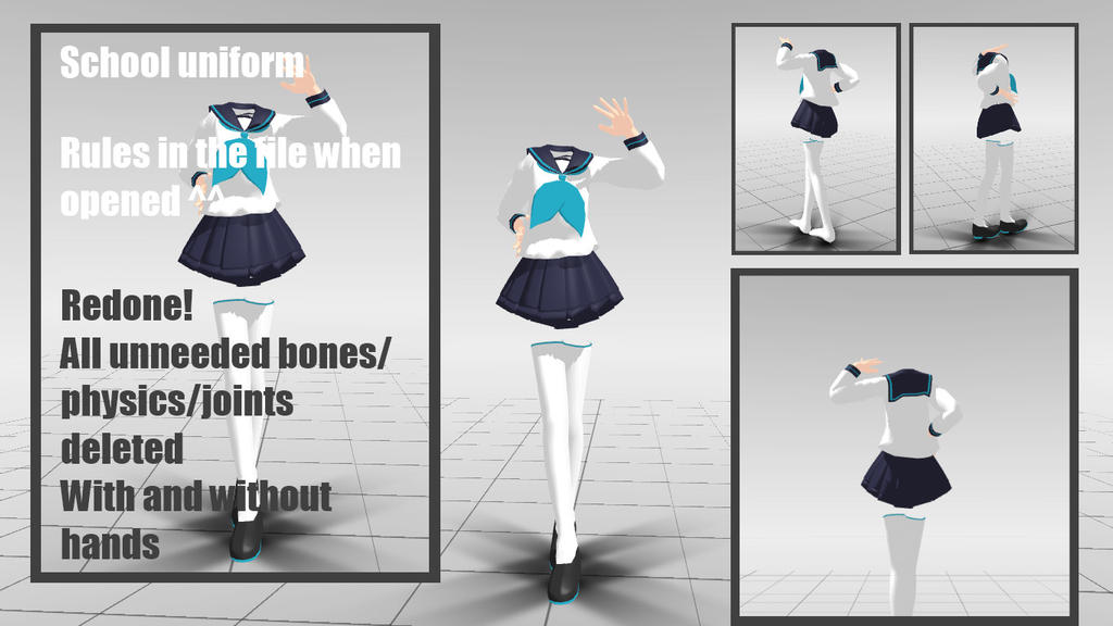 [MMD] Sailor Uniform 