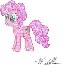 Pinkie Pie Pointillism