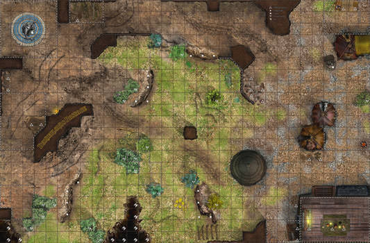 Borderlands Passage D and D Map