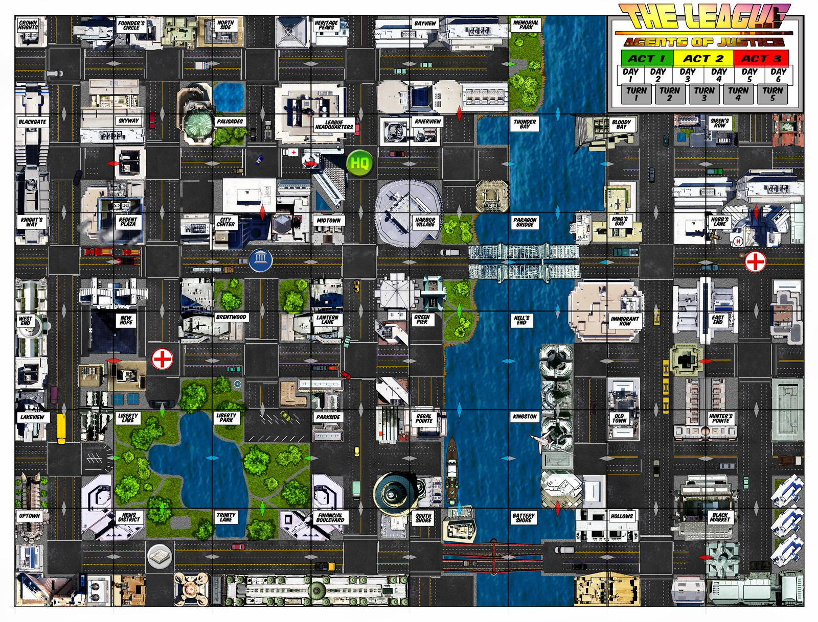 Game Map-Revised Final by robbdaman on DeviantArt
