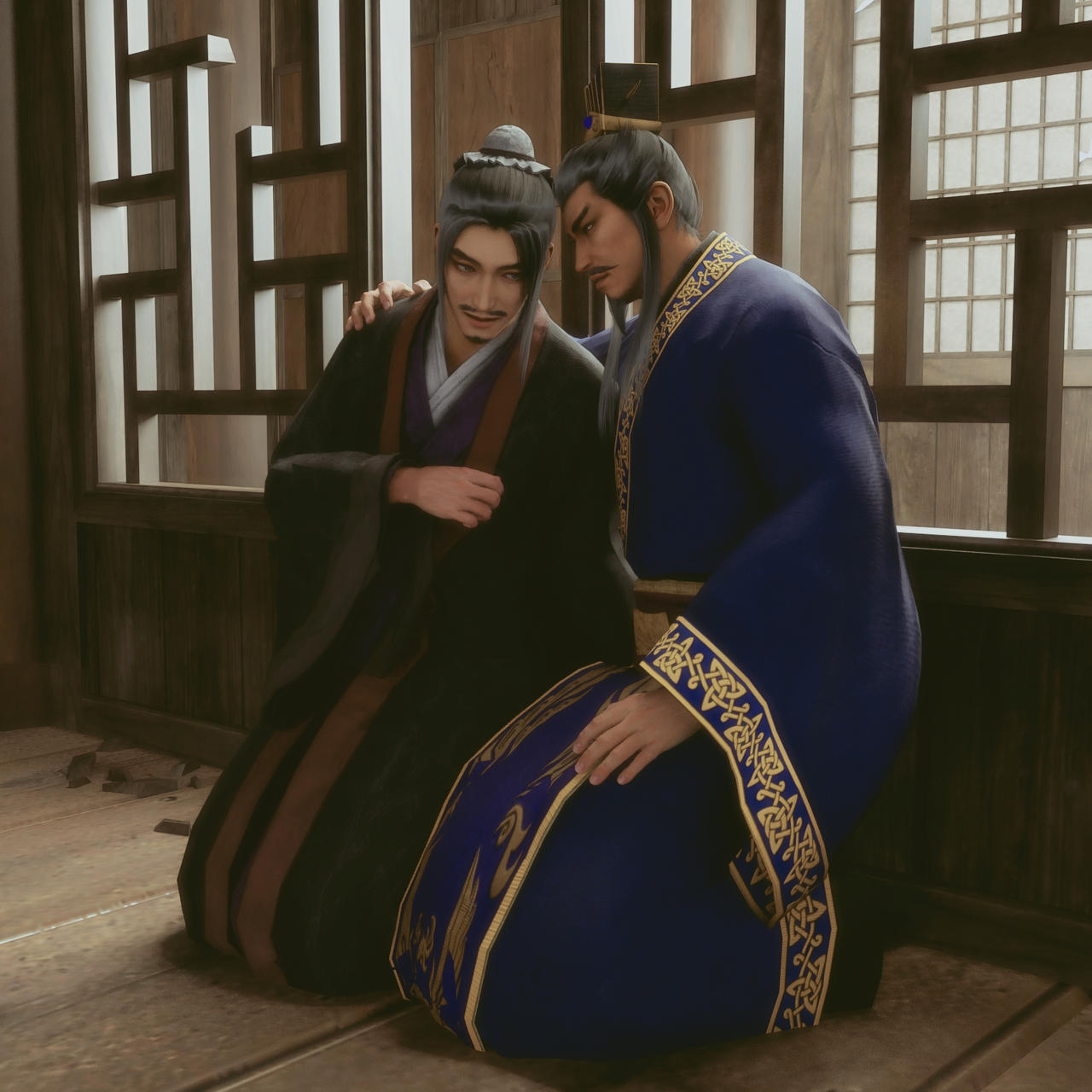 cao cao / chen gong by yongbaogudu on DeviantArt