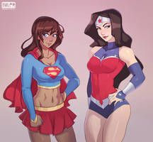 Superkorra and Wonderasami