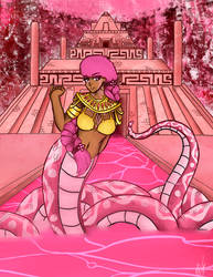Pink Lamia OC - Serpentis