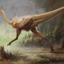 Gallimimus Stride