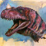 Study of JP3 Ceratosaurus Head