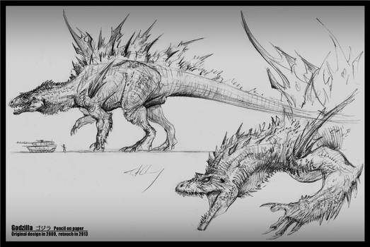 Godzilla -- Spinosaurus form