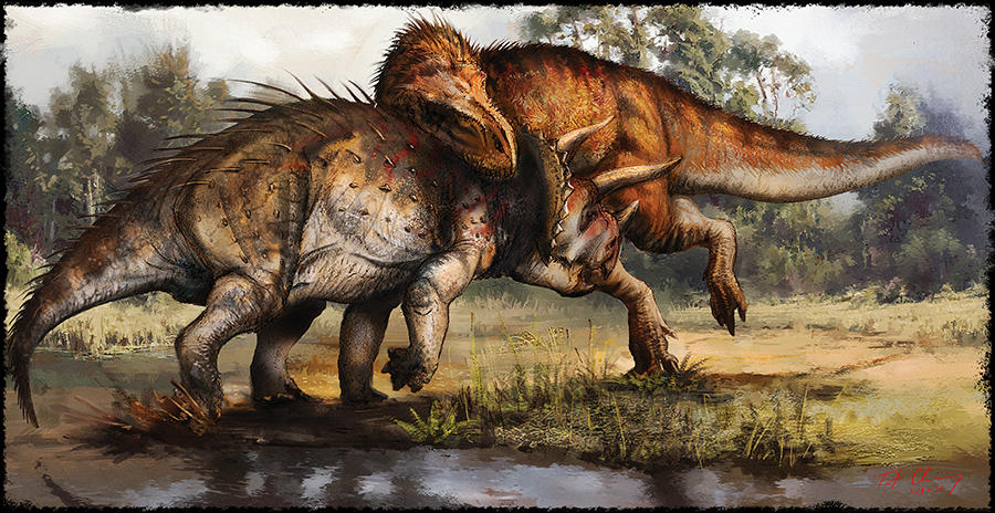 Какой динозавр сильнее. Тираннозавр рекс против Спинозавр. Анкилозавр и Тиранозавр. Тираннозавр и Трицератопс. Стегозавр и Аллозавр.