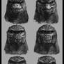 Face Expression of Godzilla