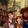 Oliver and Company: Humanized!