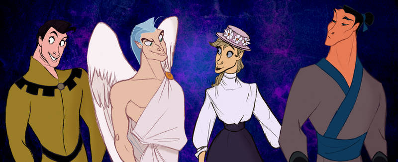 Disney Horses: Humanized!