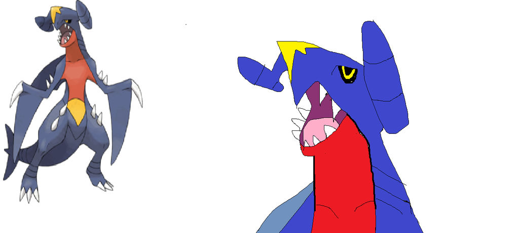 Best Garchomp Drawing by Creveli on DeviantArt