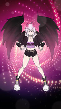 Anime Girl w/Batwings