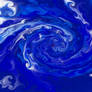 Swirling Blue